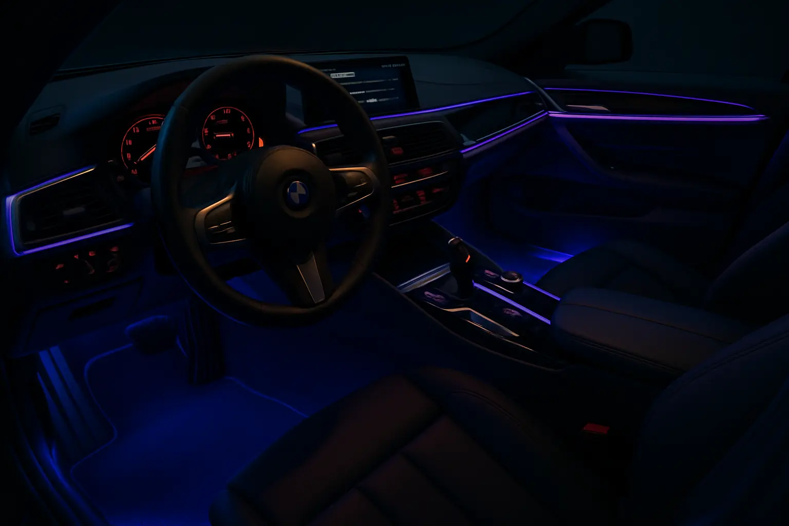 Sfeerverlichting in BMW